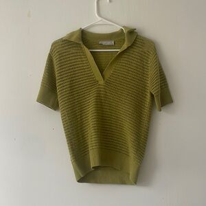 Everlane green polo